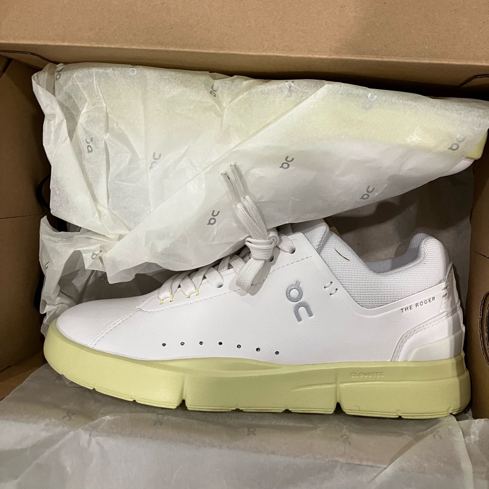 Nib On Cloud Running Roger White Hay Size W7 - image 2